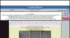 Desktop Screenshot of ciudadbaires.com.ar